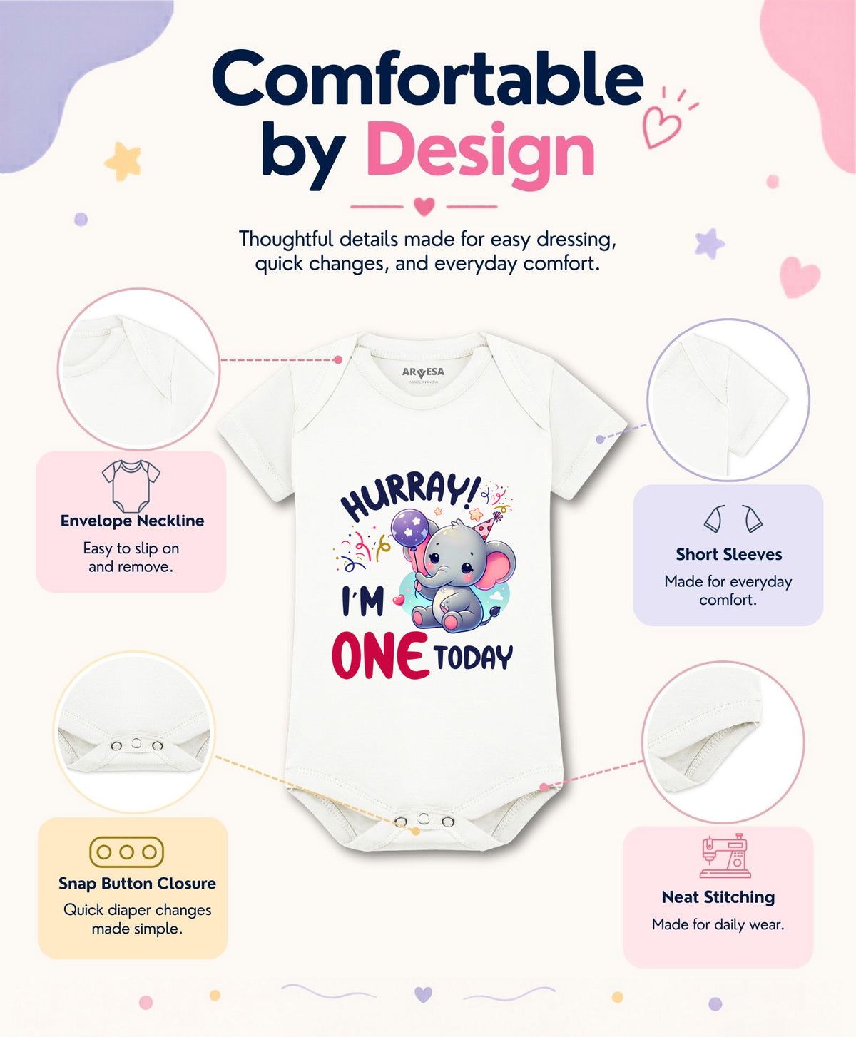 No | 1 Month - Romper