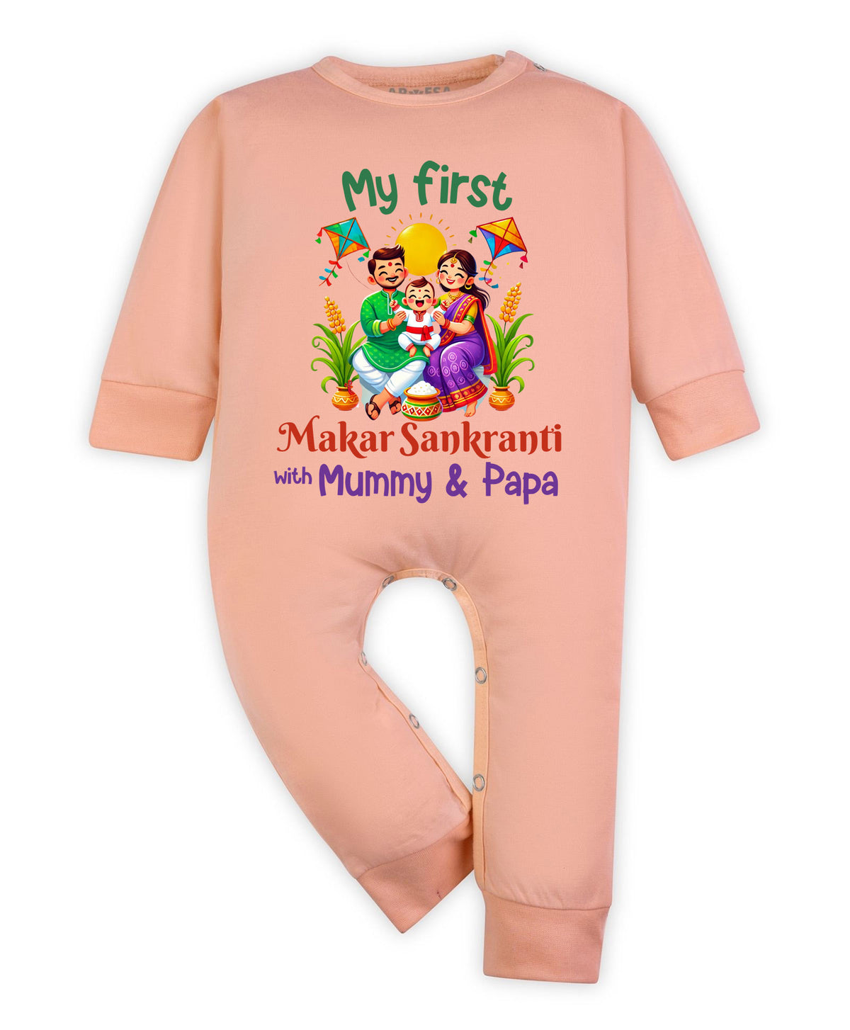 No | My First Makar sankranti - Jumpsuit