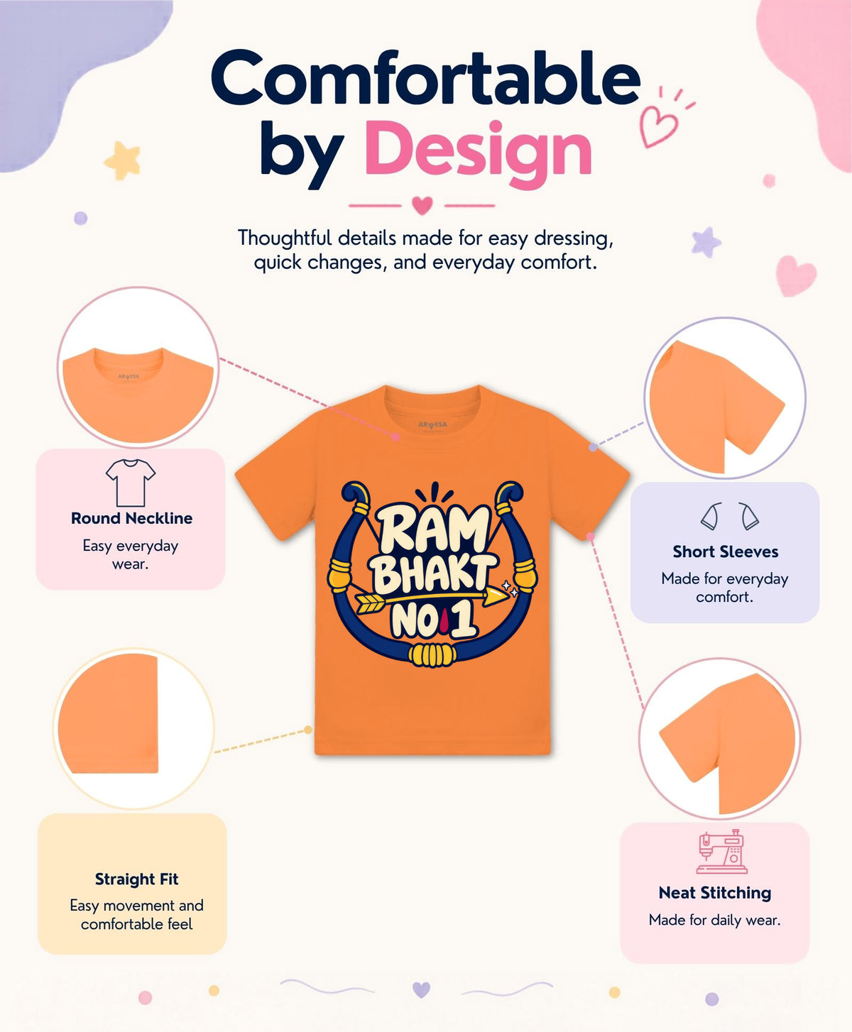 Ram Bhakt No-1 Dussehra - T-shirt