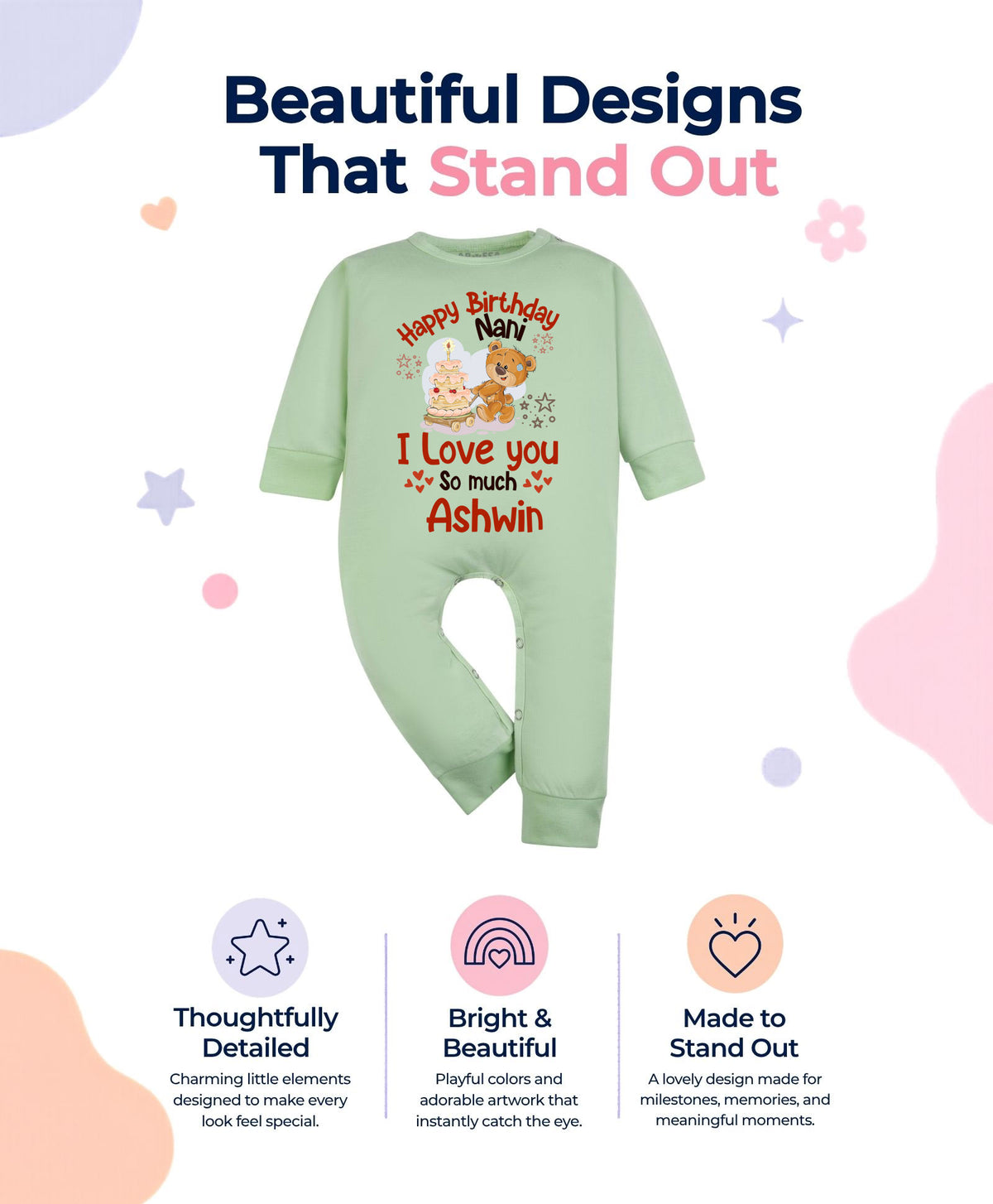 Yes | Happy Birthday Nani Family Birthday - Jumpsuit
