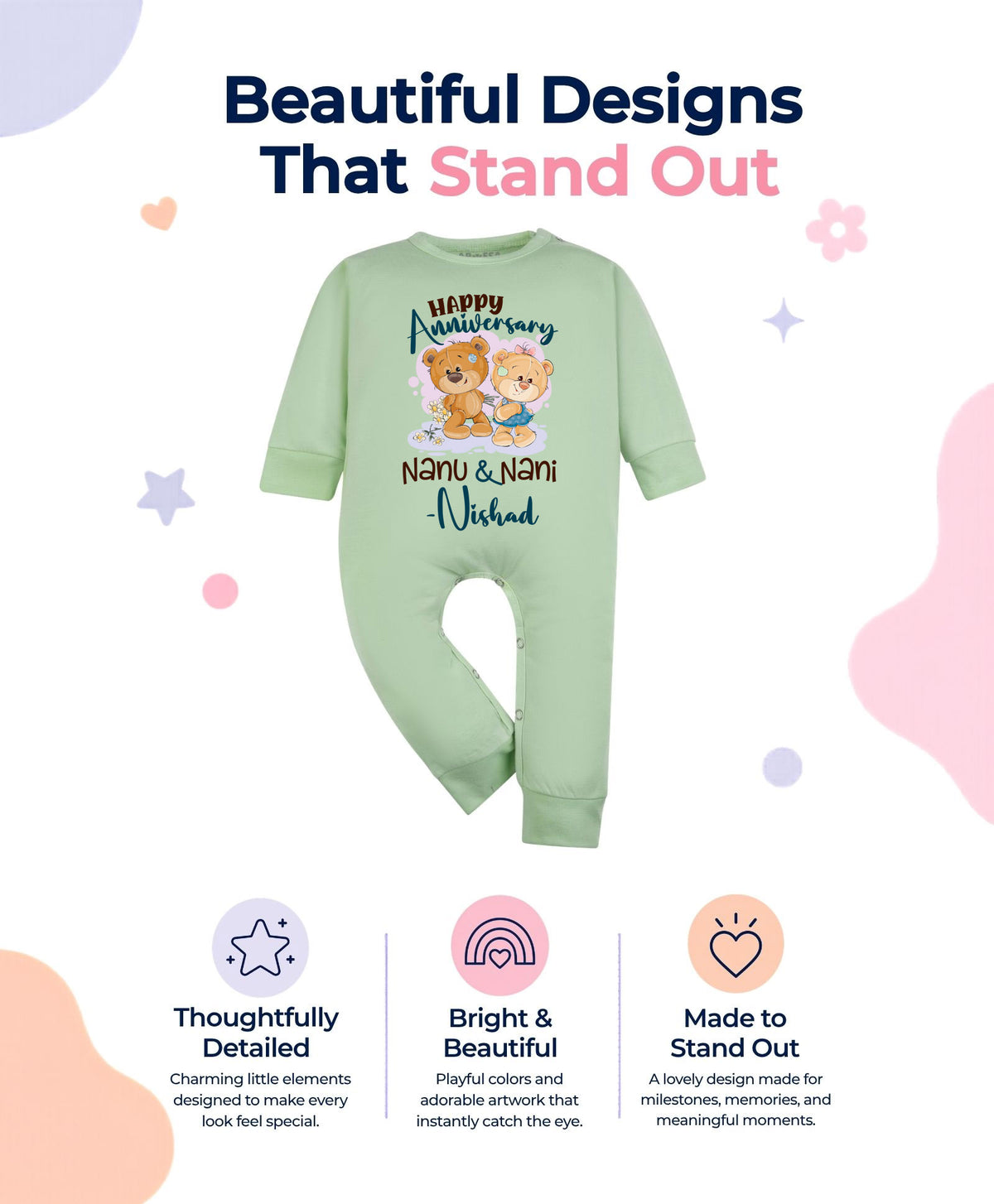 Yes | Happy Anniversay Nanu & Nani Family Anniversary - Jumpsuit