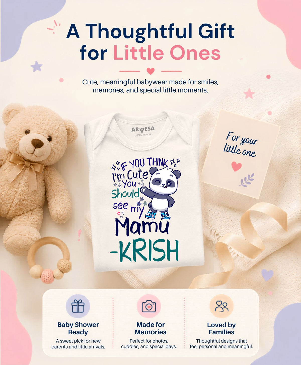 Yes | I Am Cute You Should See My Mamu - Romper
