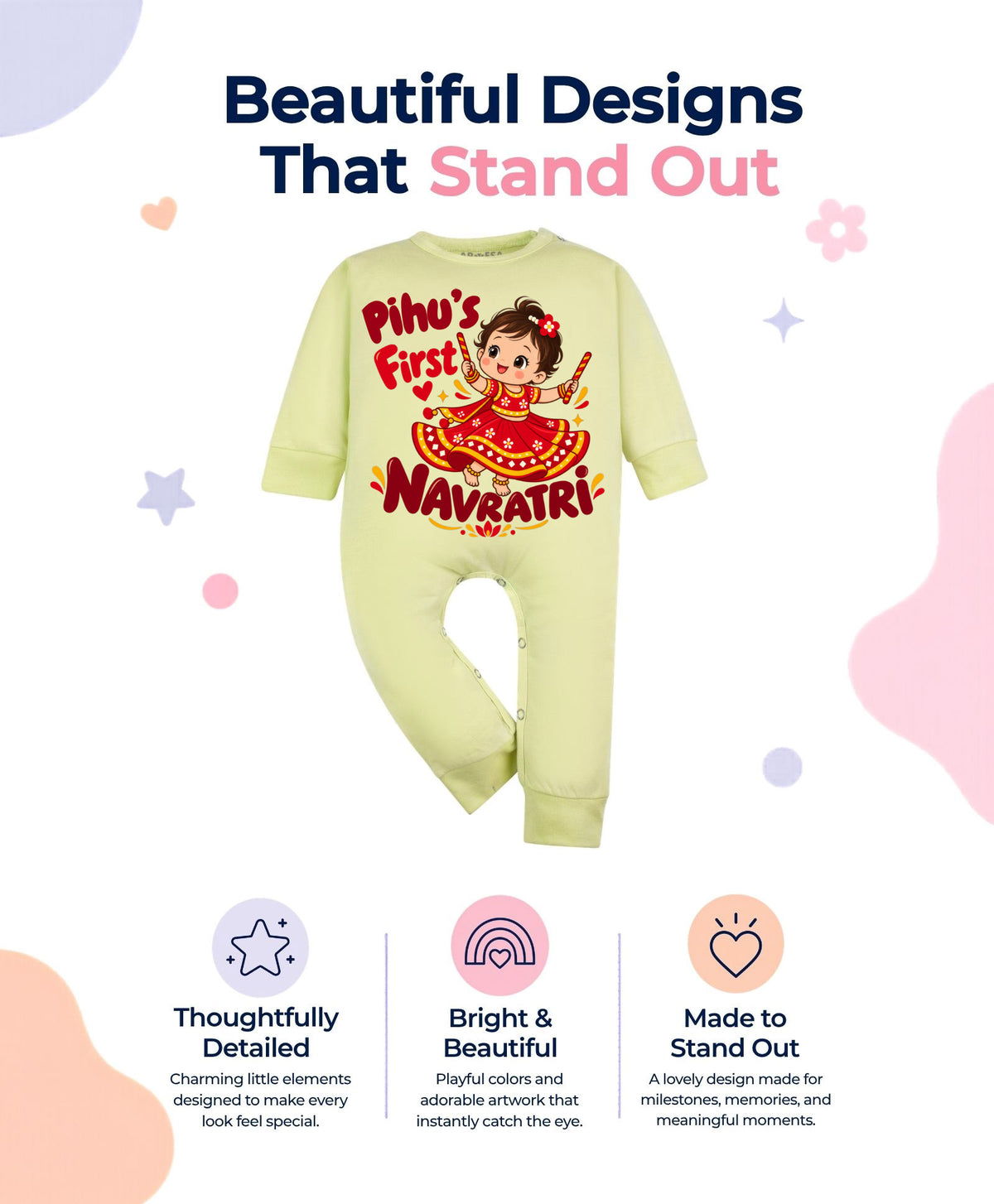Yes | My First Navratri - Jumpsuit