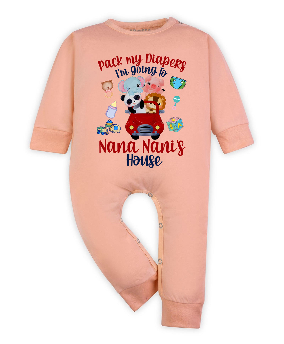 No | I Am Going To Nana Nani House - Jumpsuit