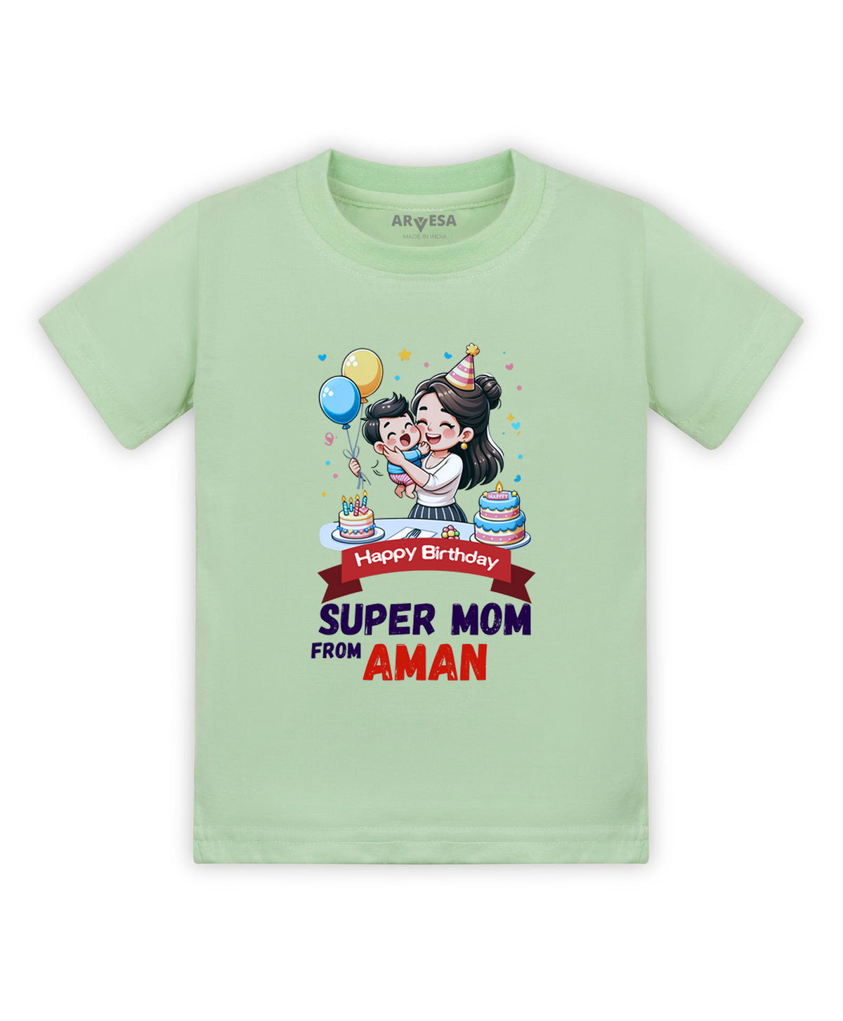 Yes | Happy Birthday Super Mom Mom Birthday - T-shirt