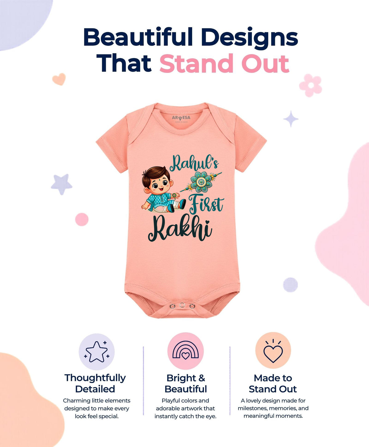 Yes | My First Rakhi - Romper