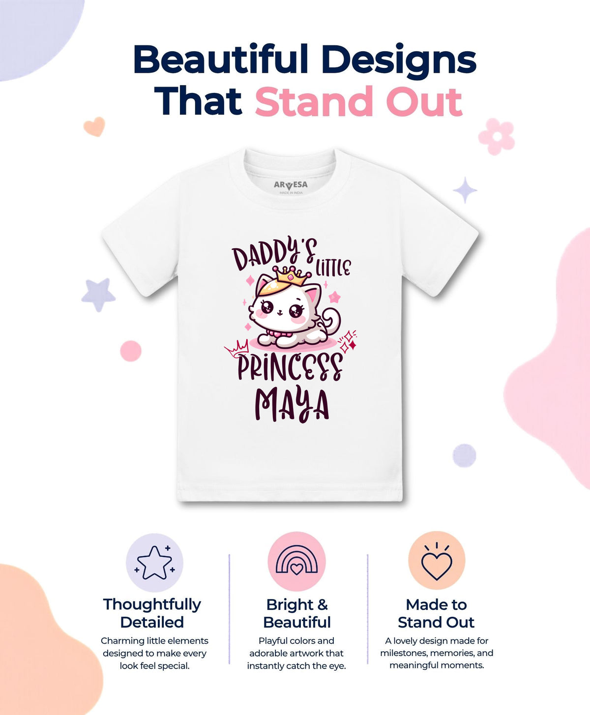 Yes | Daddy Little Princess - T-shirt