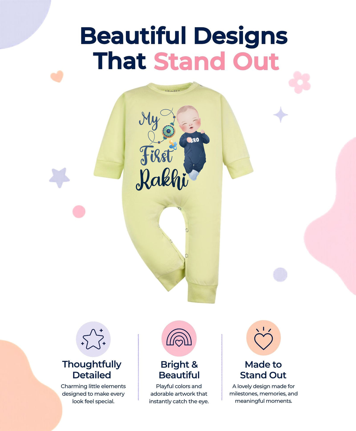 No | My First Rakhi - Jumpsuit