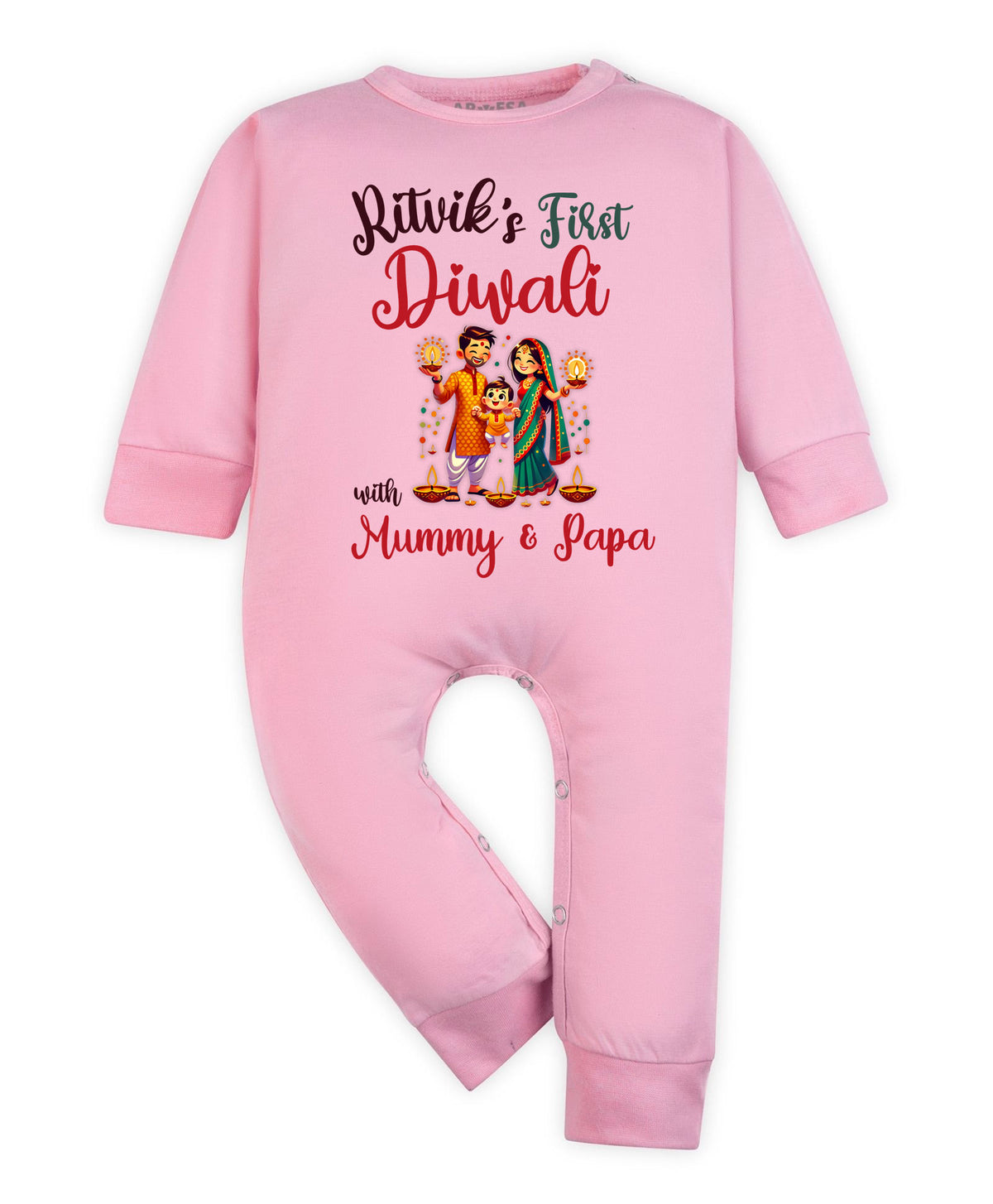 Yes | My First Diwali - Jumpsuit