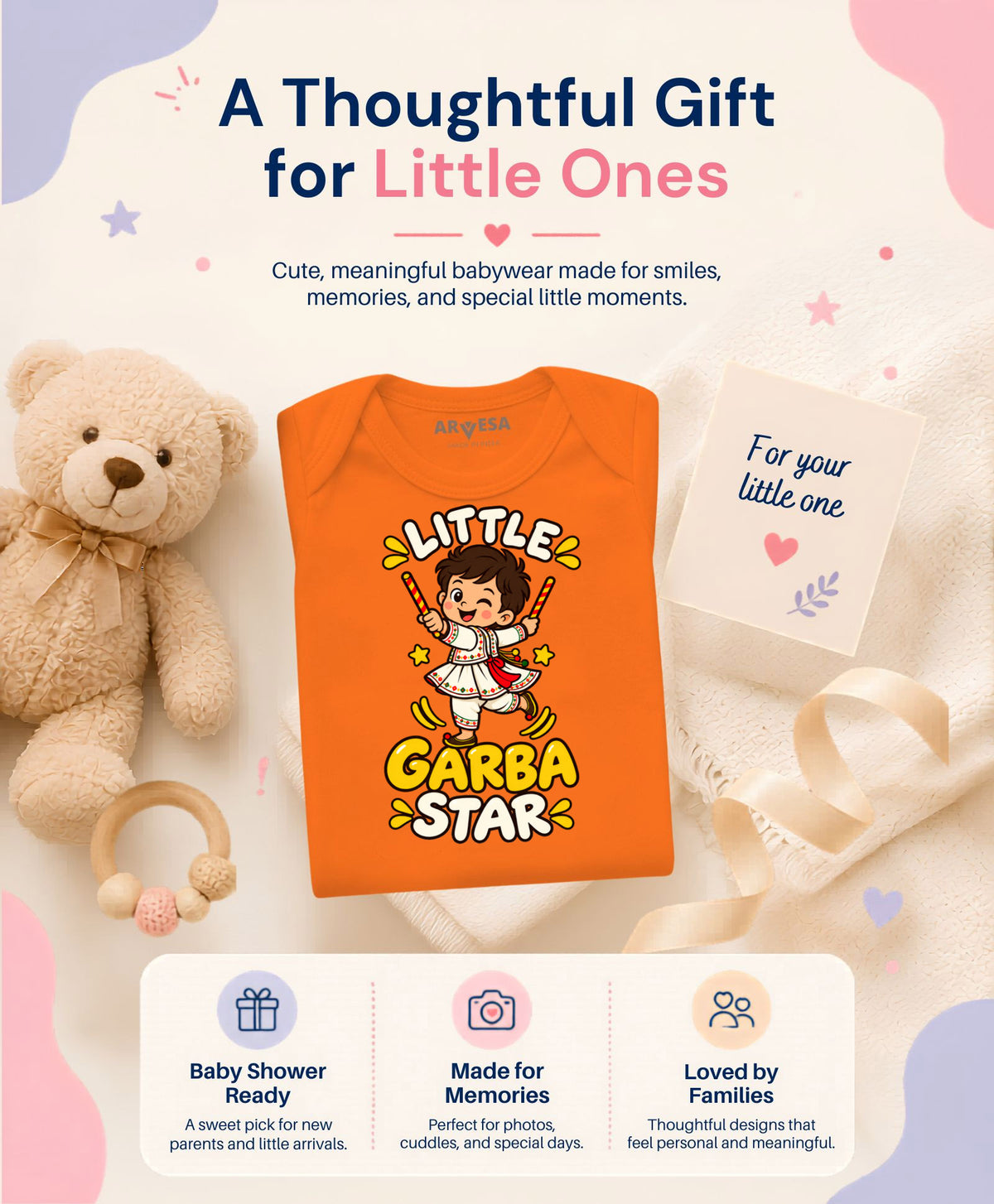 Little Garba Star Navratri - Romper