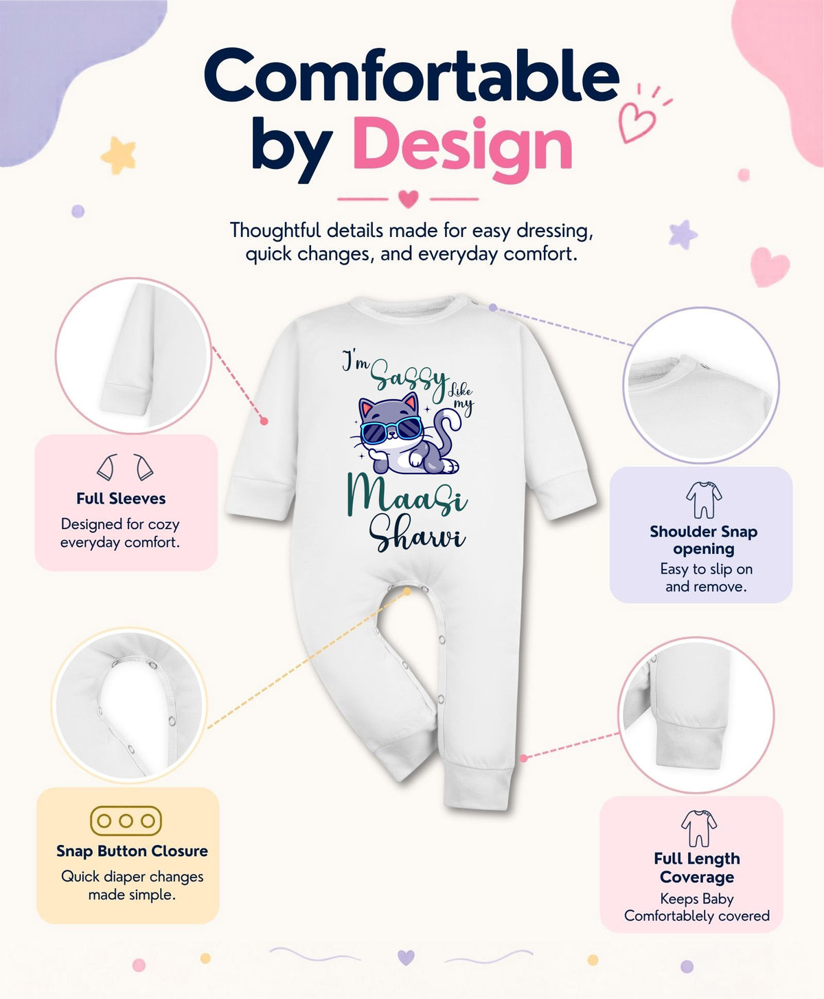 Yes | I Am Sassy Like My Bua Maasi - Jumpsuit