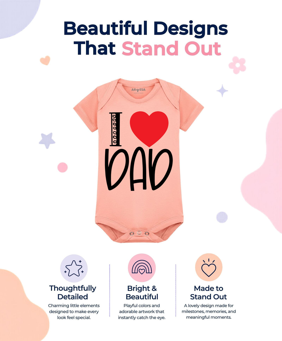 No | I Love Dad - Romper