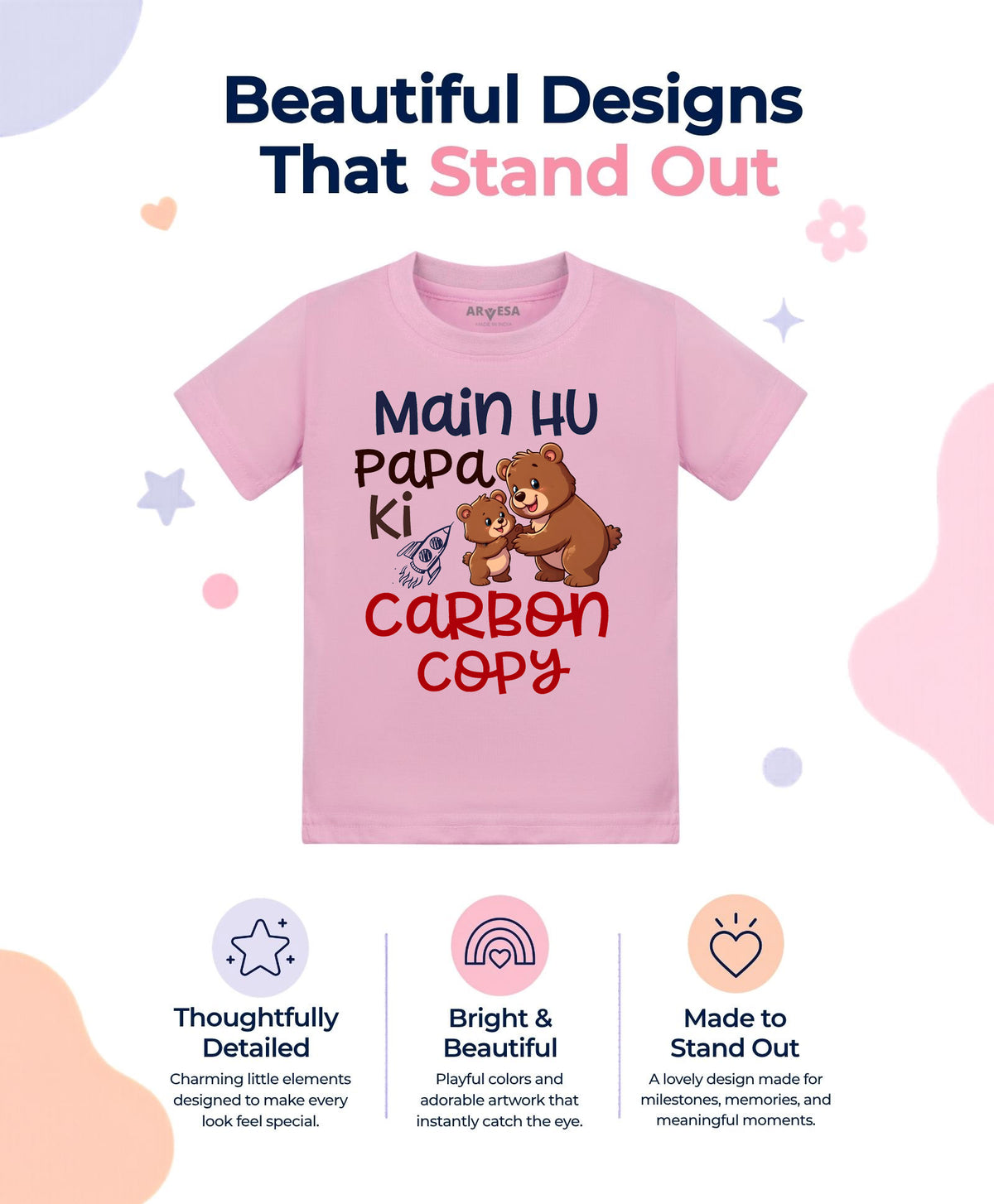 No | Mai Hu Papa Ki Carbon Copy Dad - T-shirt