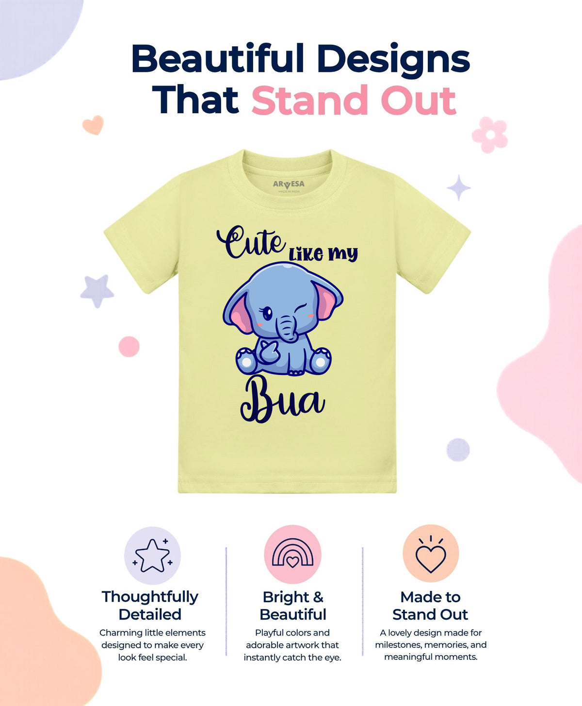 No | Cute Like My Bua - T-shirt