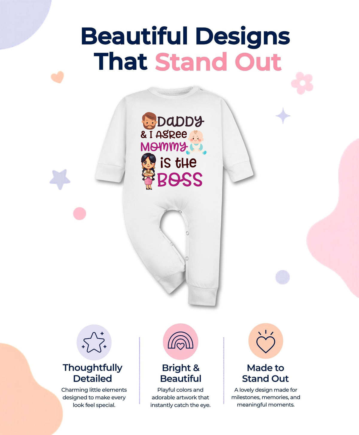 No | Daddy & I Agree Mommy Is Boss - Jumpsuit