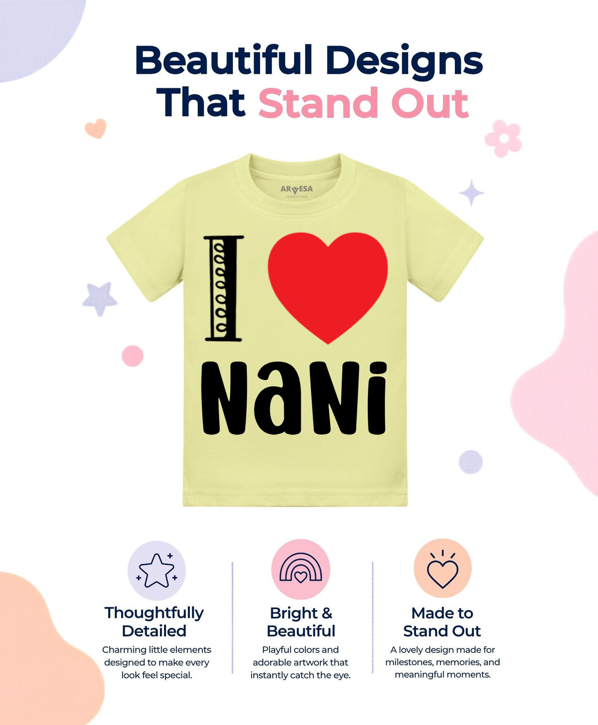 No | I Love Nani Nana Nani - T-shirt