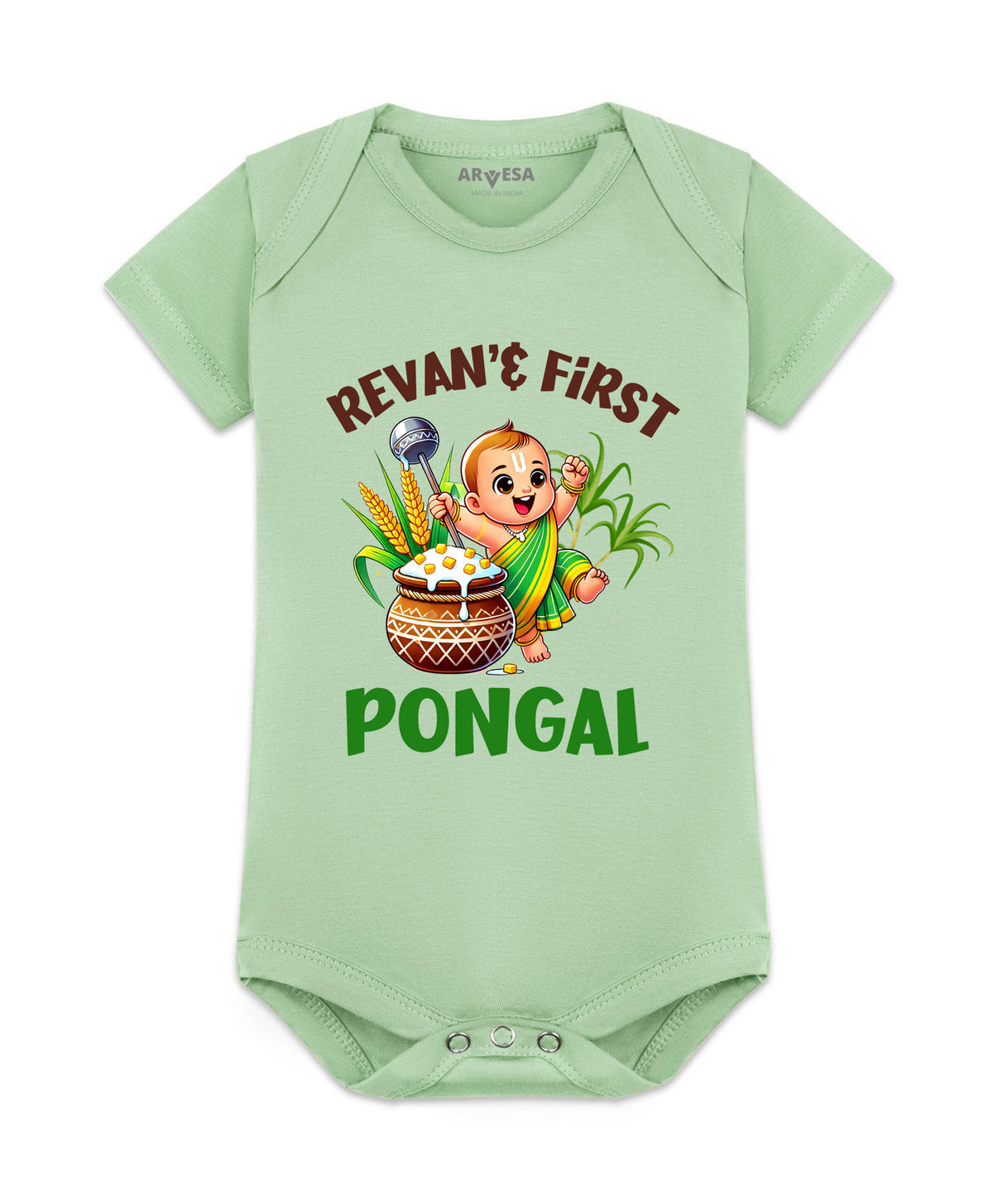 Yes | My First Pongal - Romper