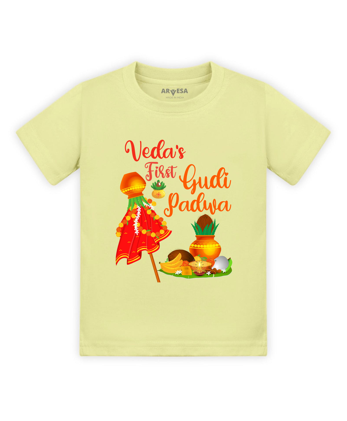 Yes | My First Gudi Padwa - T-shirt