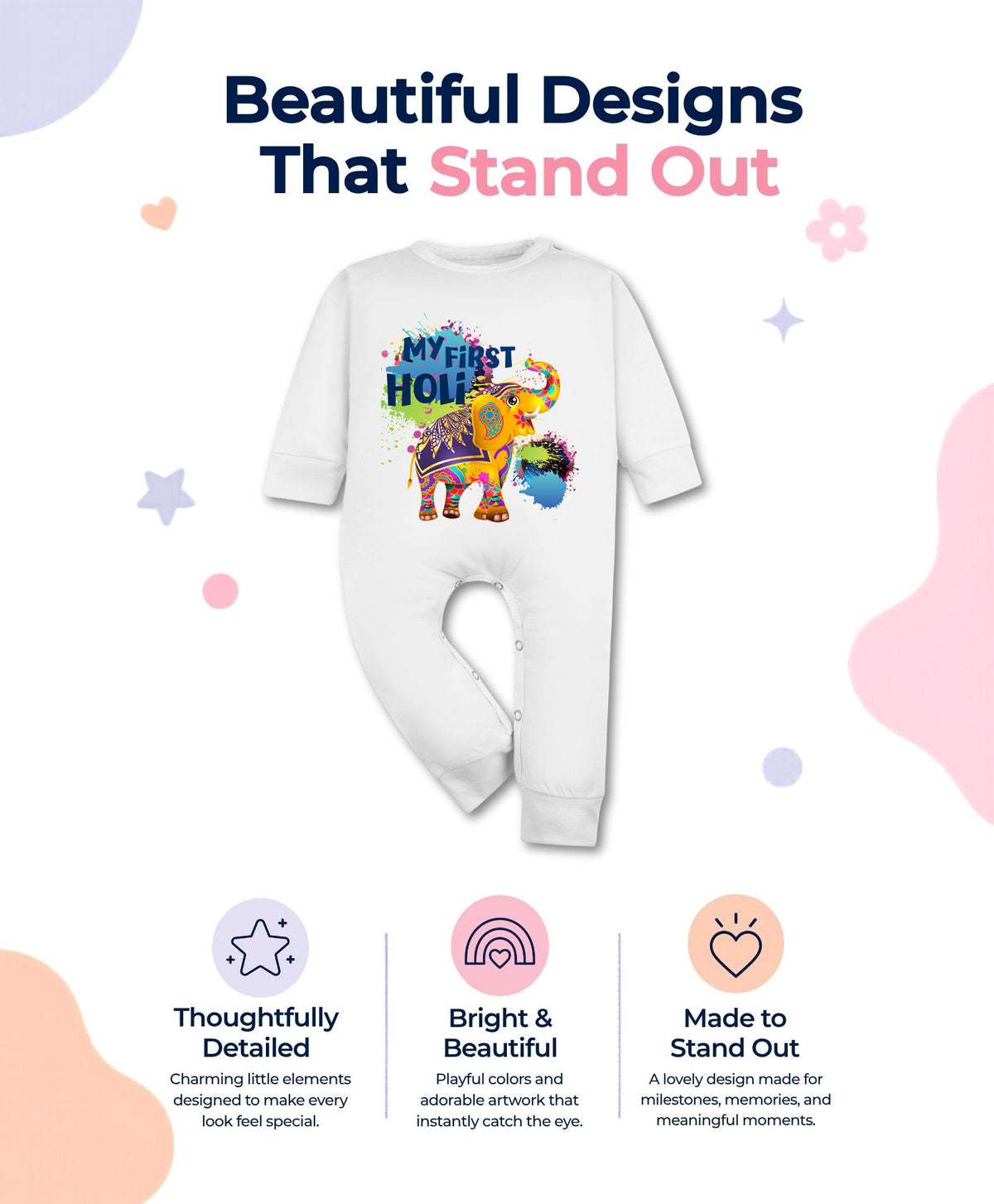 No | My First Holi - Jumpsuit