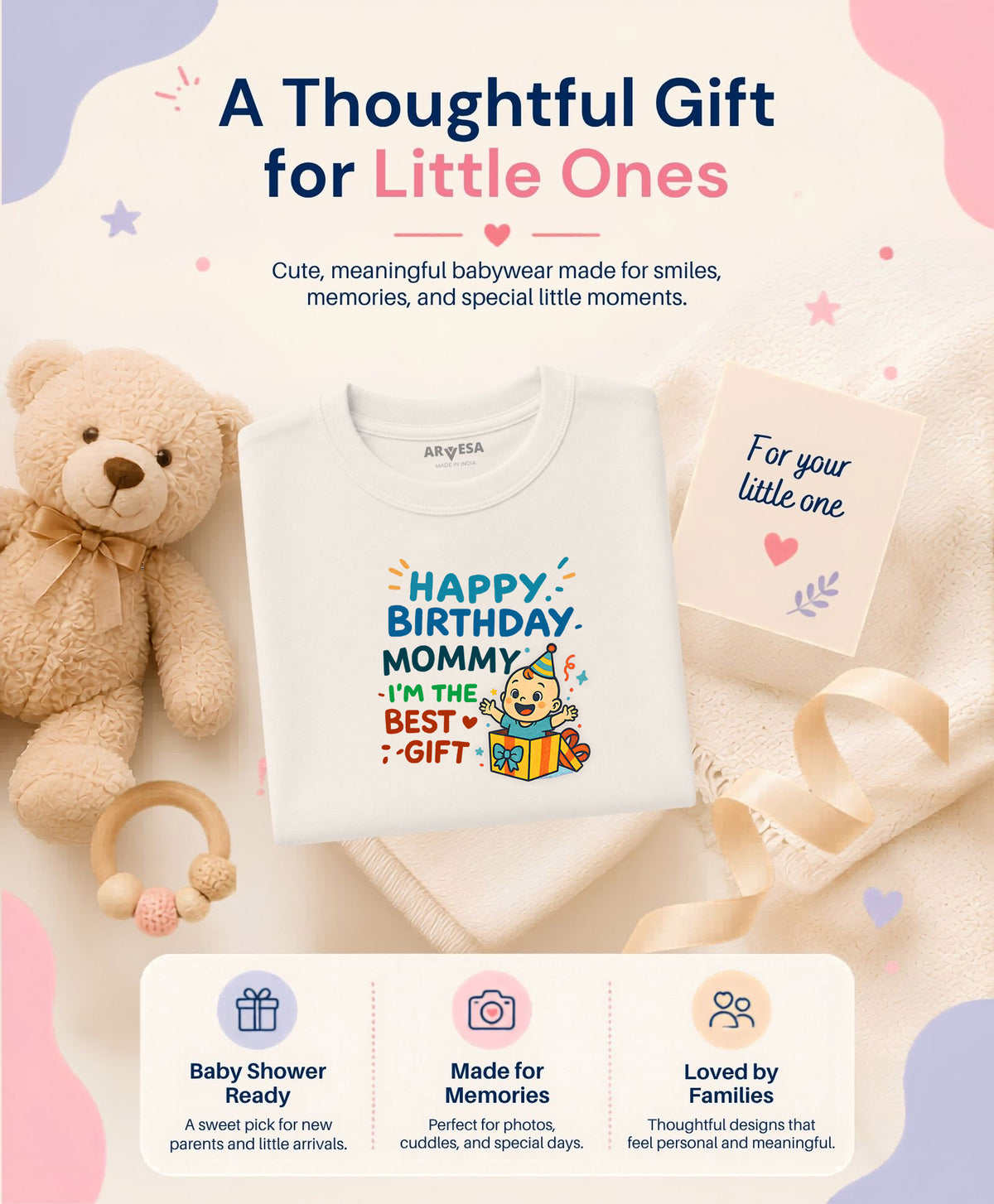 No | Happy Birthday Mommy I'm The Best Gift Mom Birthday - T-shirt