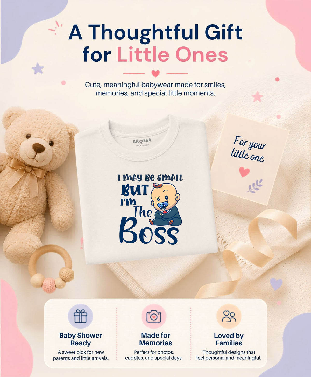 No | I may Be Small But I am Boss Quirky - T-shirt