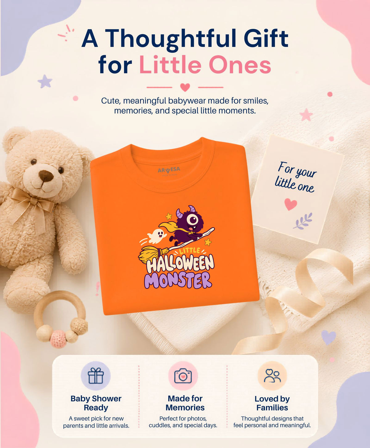 Little Halloween Monster - T-shirt