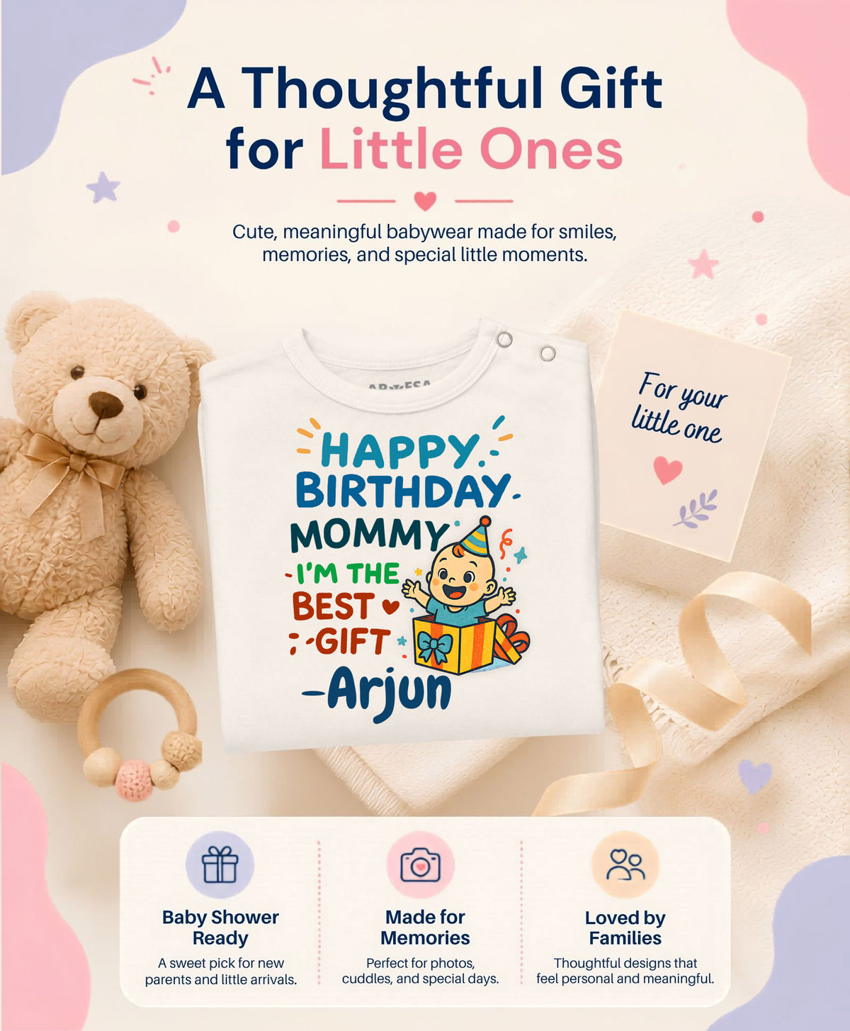 Yes | Happy Birthday Mommy I'm The Best Gift Mom Birthday - Jumpsuit