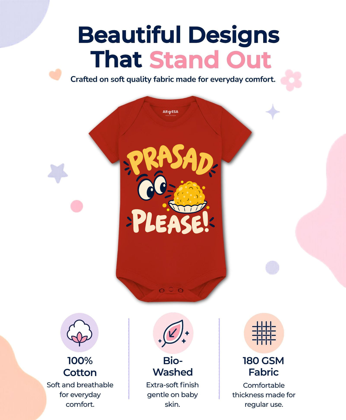 Prasad Please Diwali - Romper