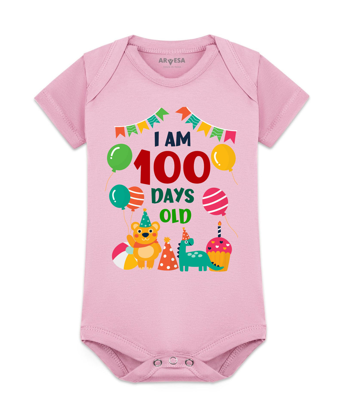 No | 100 Days Birthday - Romper