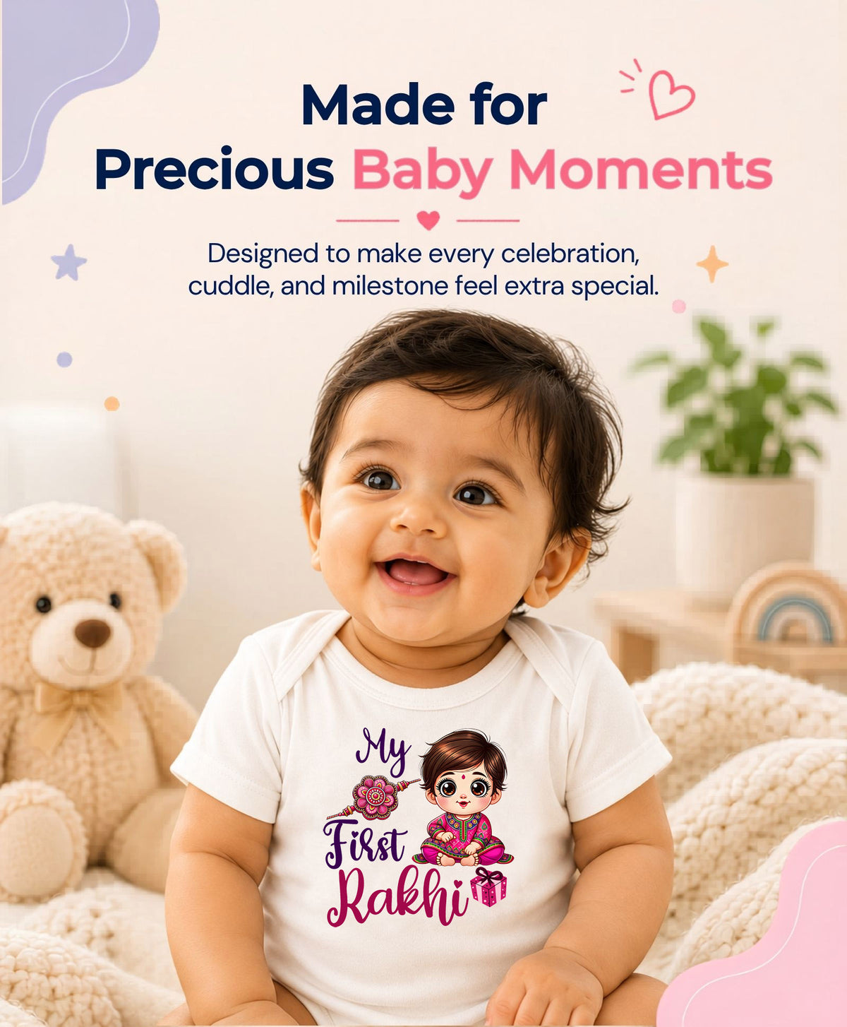 No | My First Rakhi - Romper