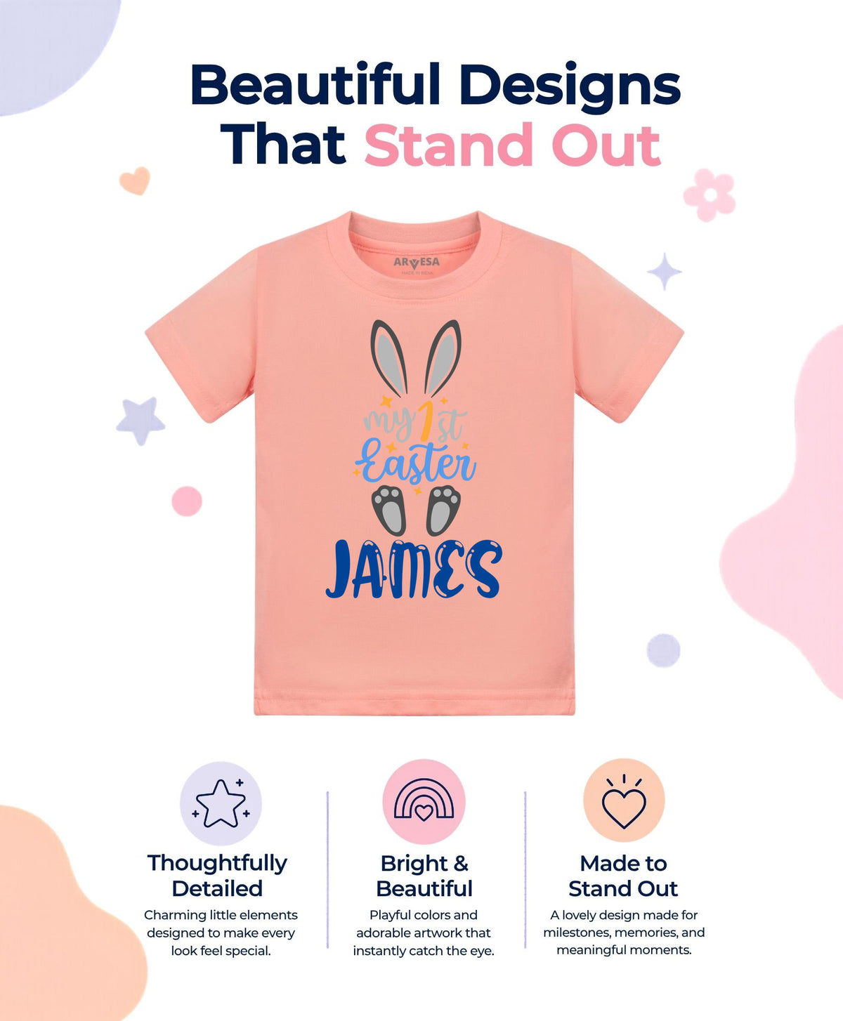 Yes | My First Easter - T-shirt