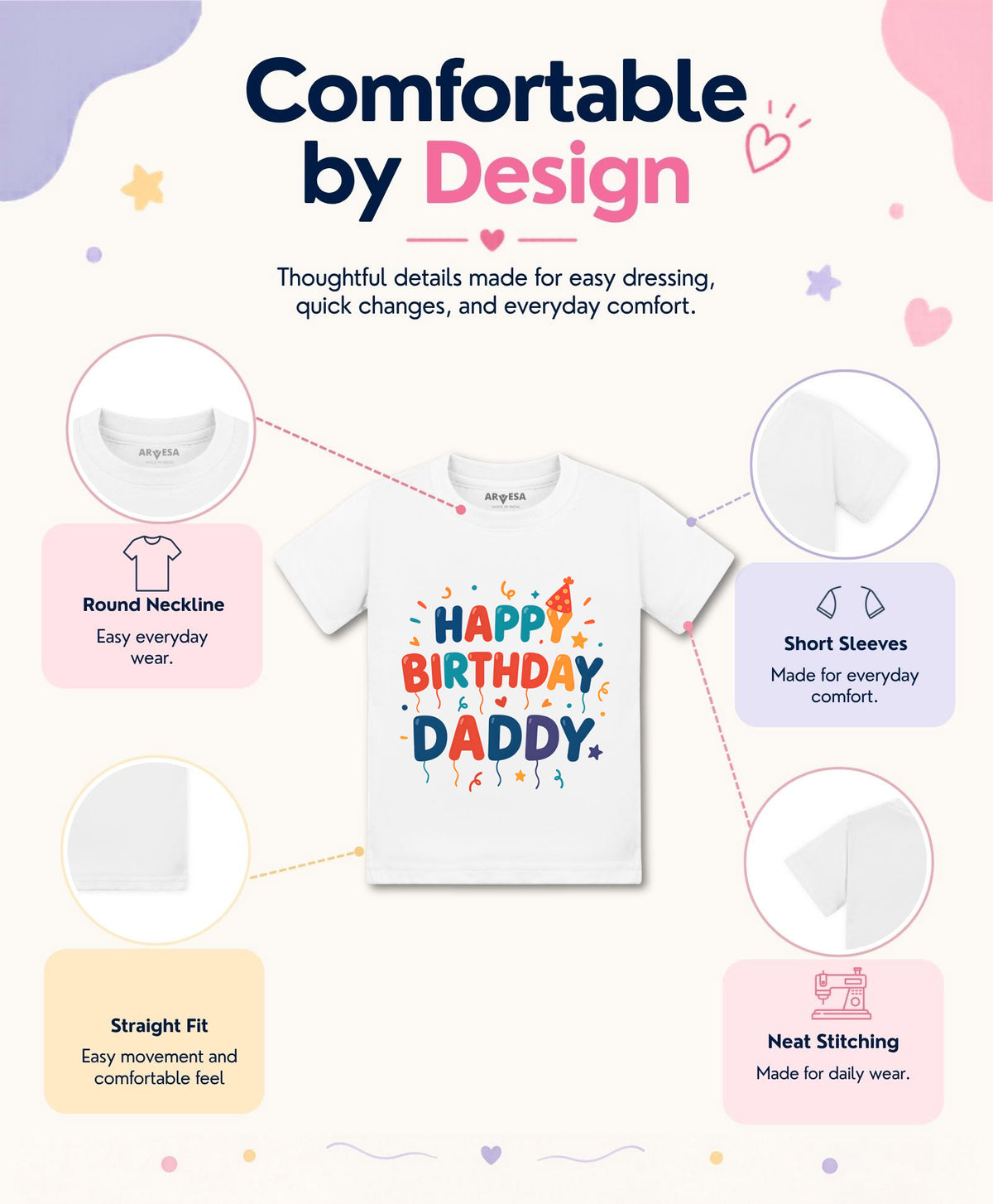 No | Happy Birthday Daddy Dad Birthday - T-shirt