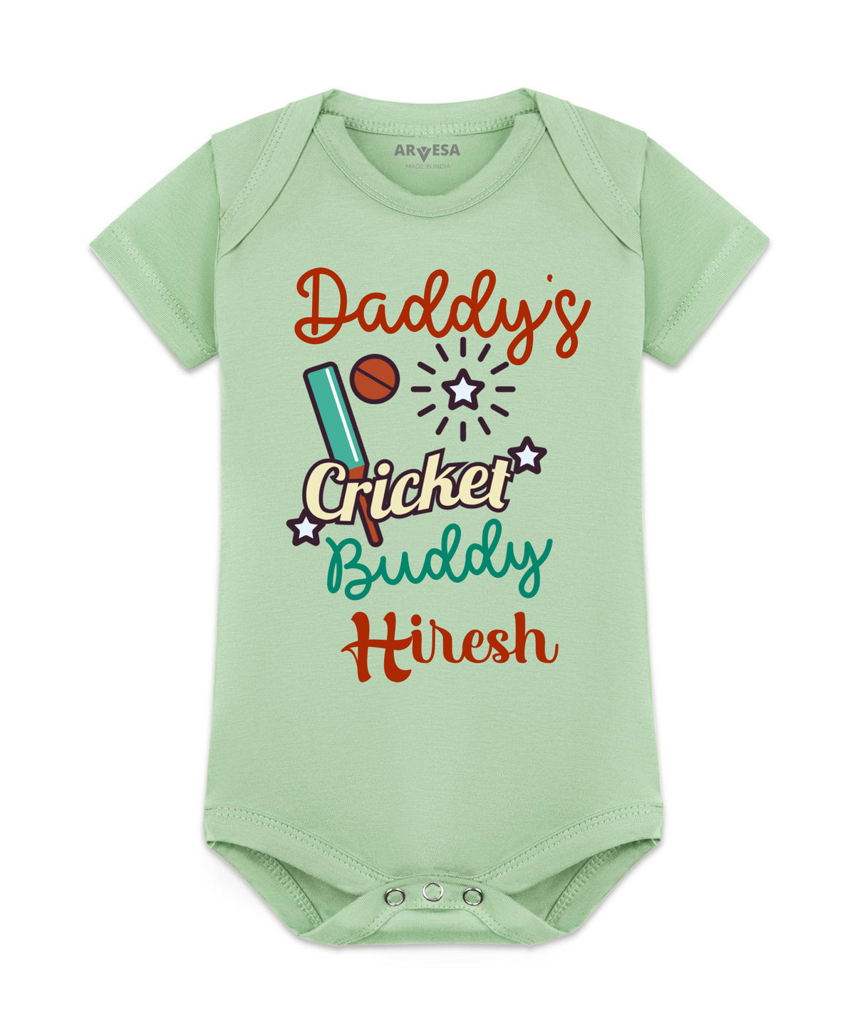 Yes | Daddy Cricket Buddy - Romper