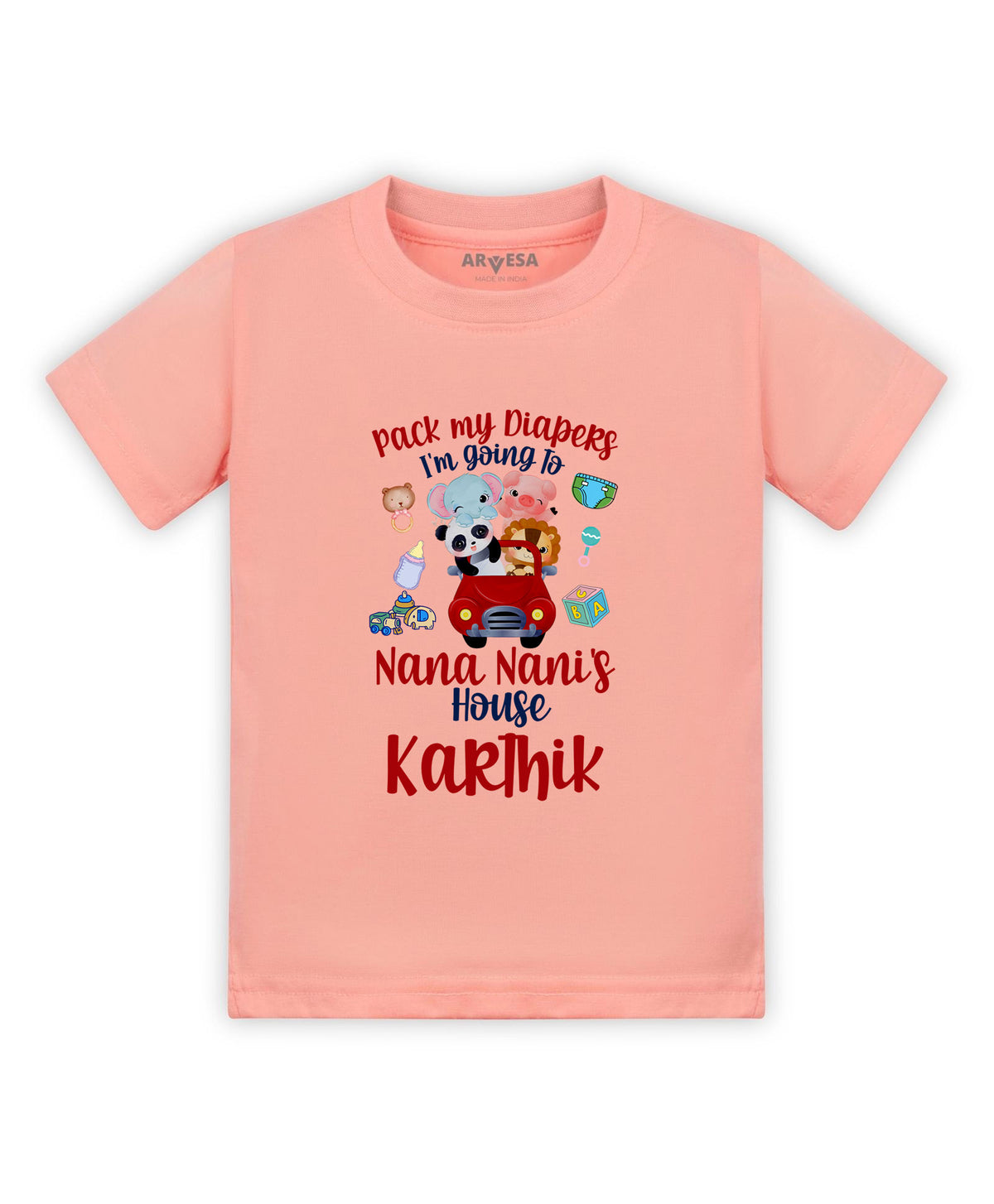 Yes | I Am Going To Nana Nani House - T-shirt
