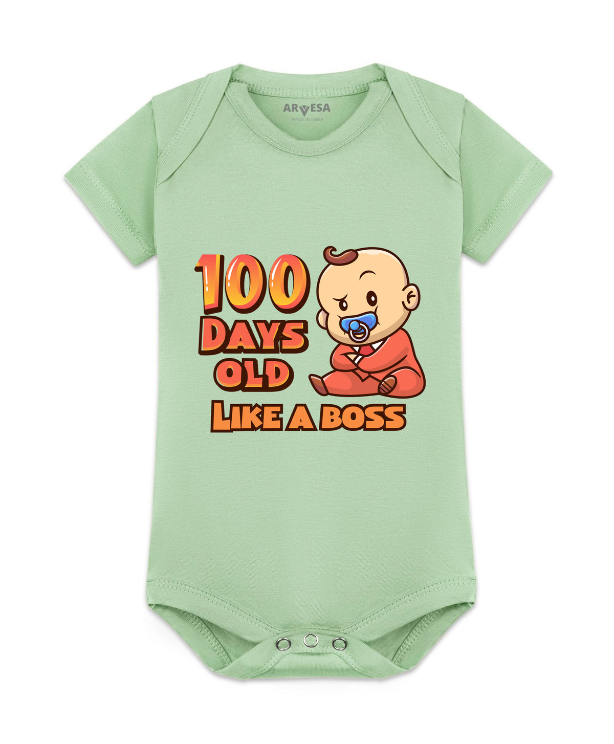 No | 100 Days Birthday - Romper
