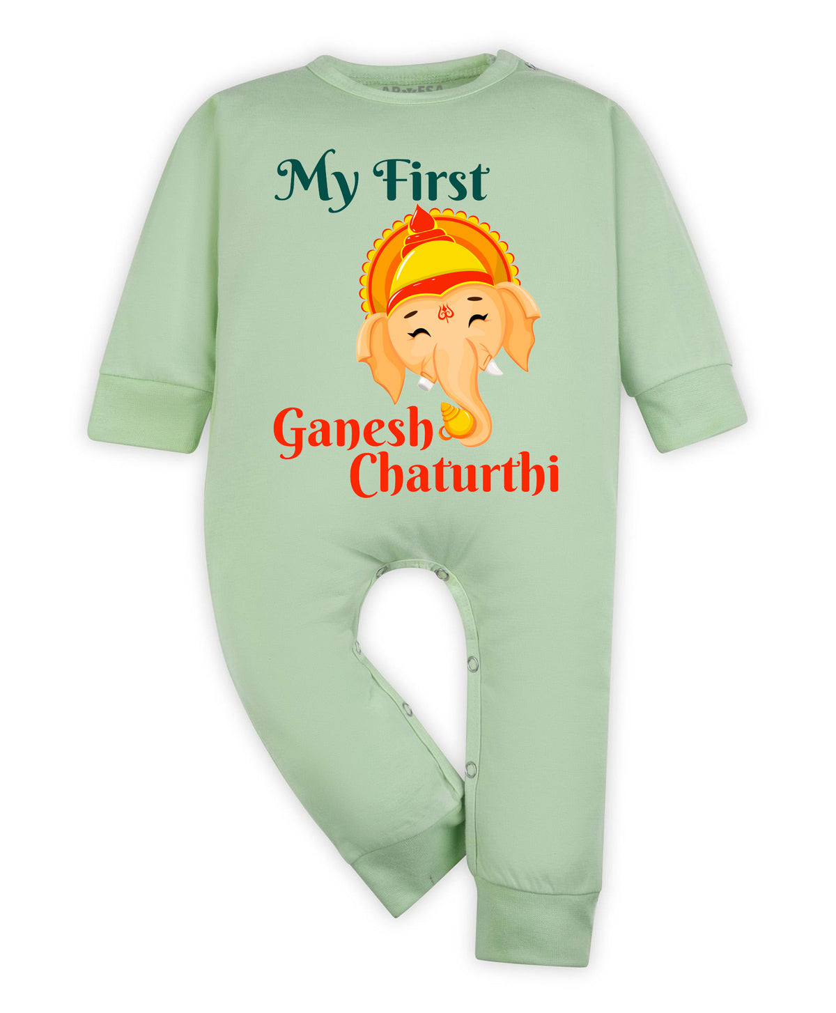 No | My First Ganesh Chaturthi - Jumpsuit