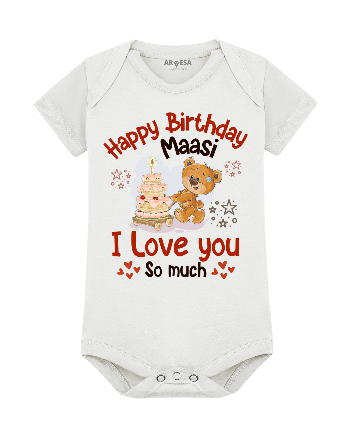 No | Happy Birthday Maasi Family Birthday - Romper