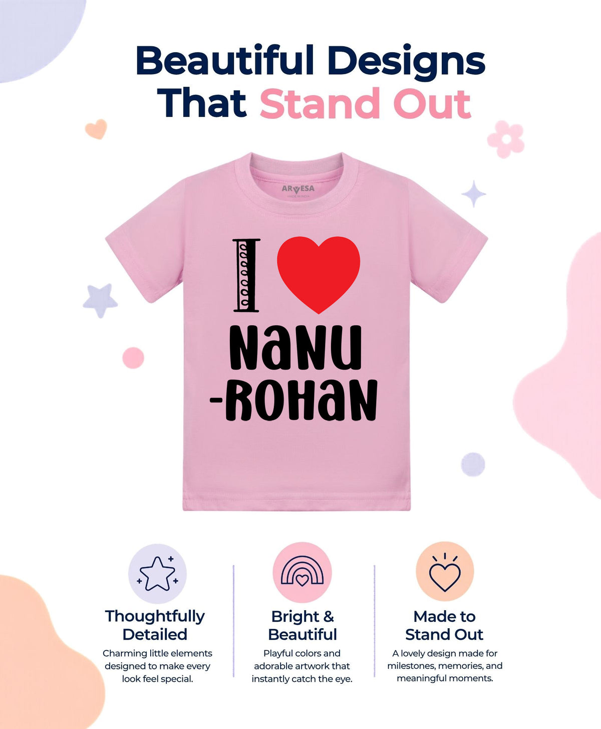Yes | I Love Nanu Nana Nani - T-shirt