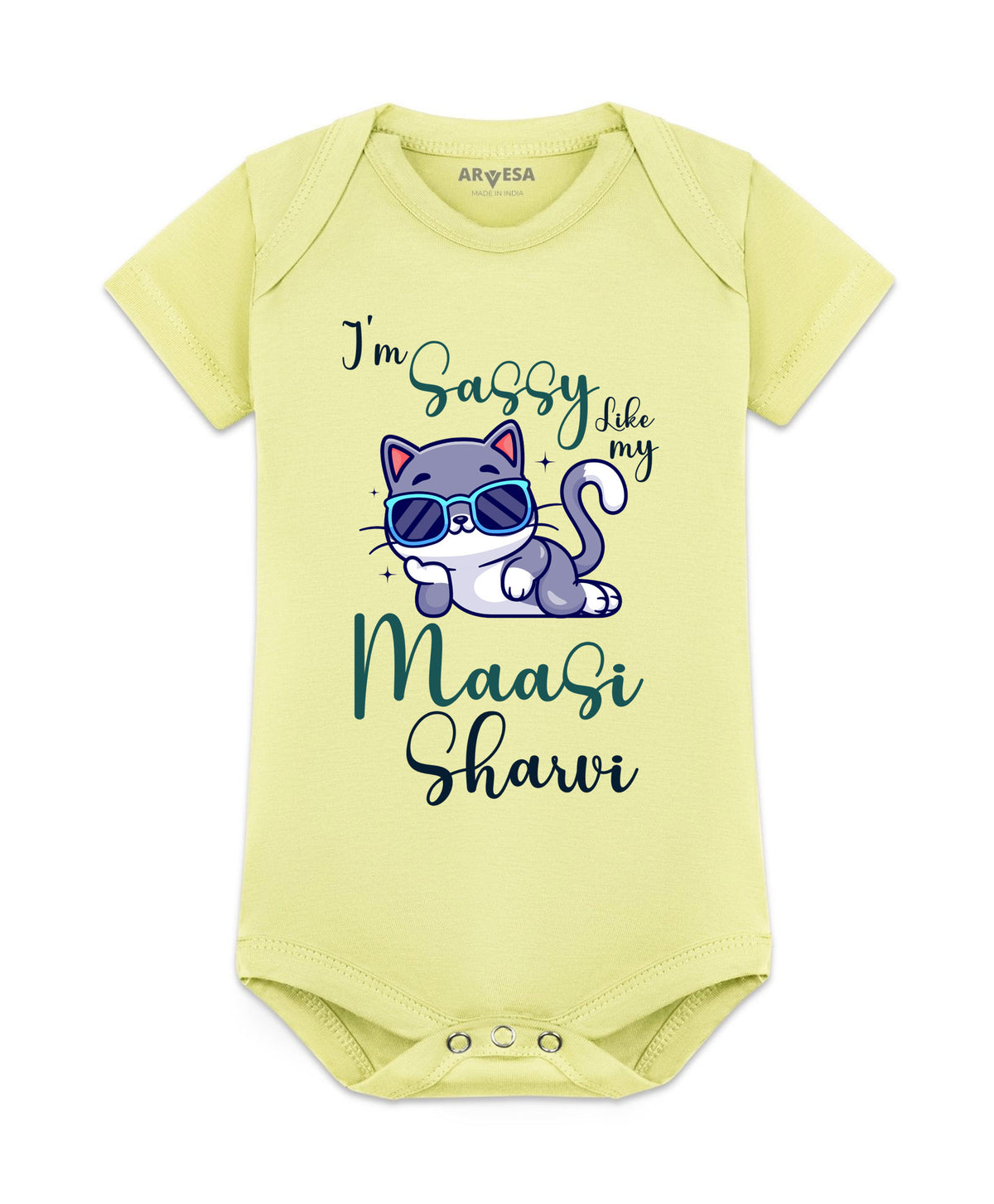 Yes | I Am Sassy Like My Bua Maasi - Romper
