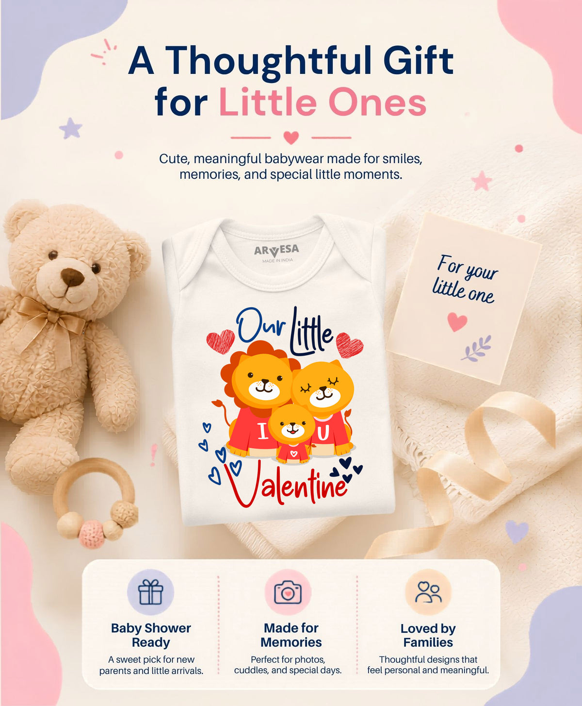 No | Our Little Valentine - Romper