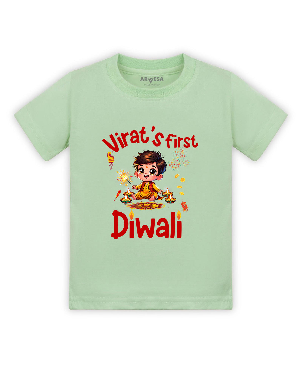 Yes | My First Diwali - T-shirt