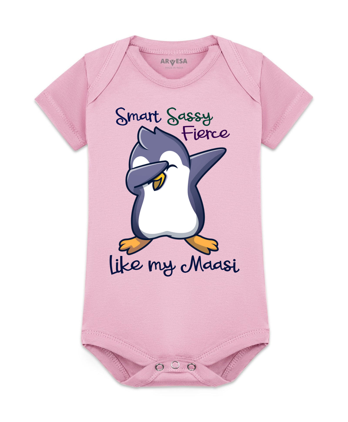 No | Smart Sassy Like My Maasi - Romper