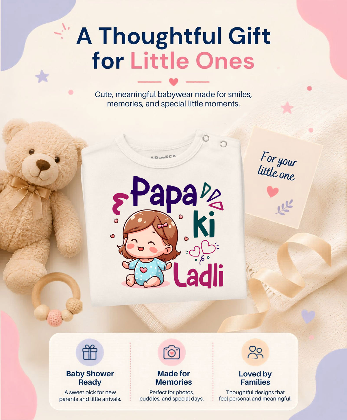 No | Papa Ki Ladli Dad - Jumpsuit