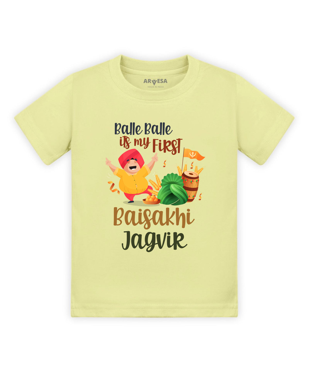 Yes | Happy Baisakhi - T-shirt