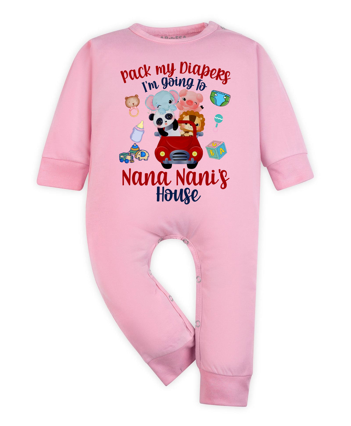 No | I Am Going To Nana Nani House - Jumpsuit
