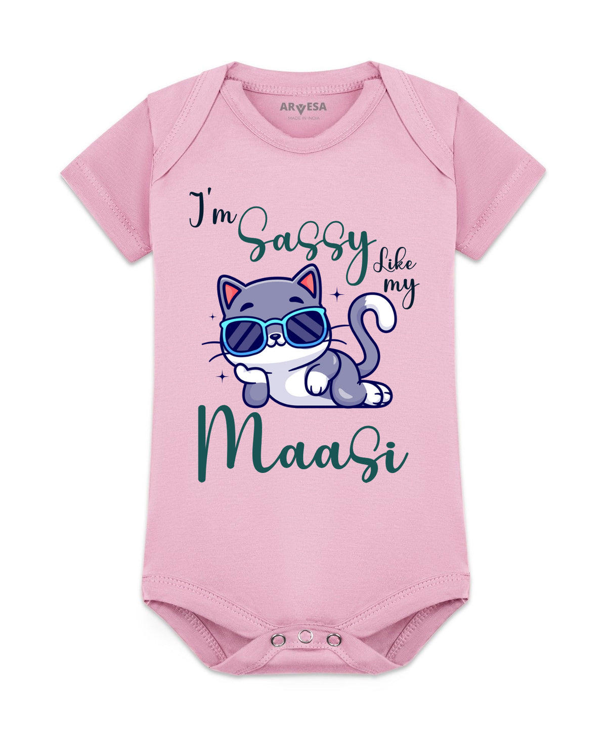 No | I Am Sassy Like My Bua Maasi - Romper