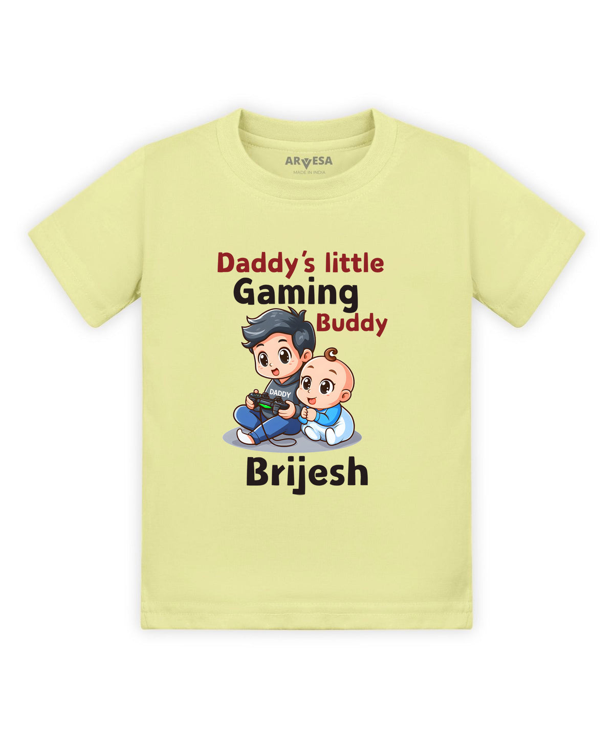 Yes | Daddy Little Gaming Buddy - T-shirt