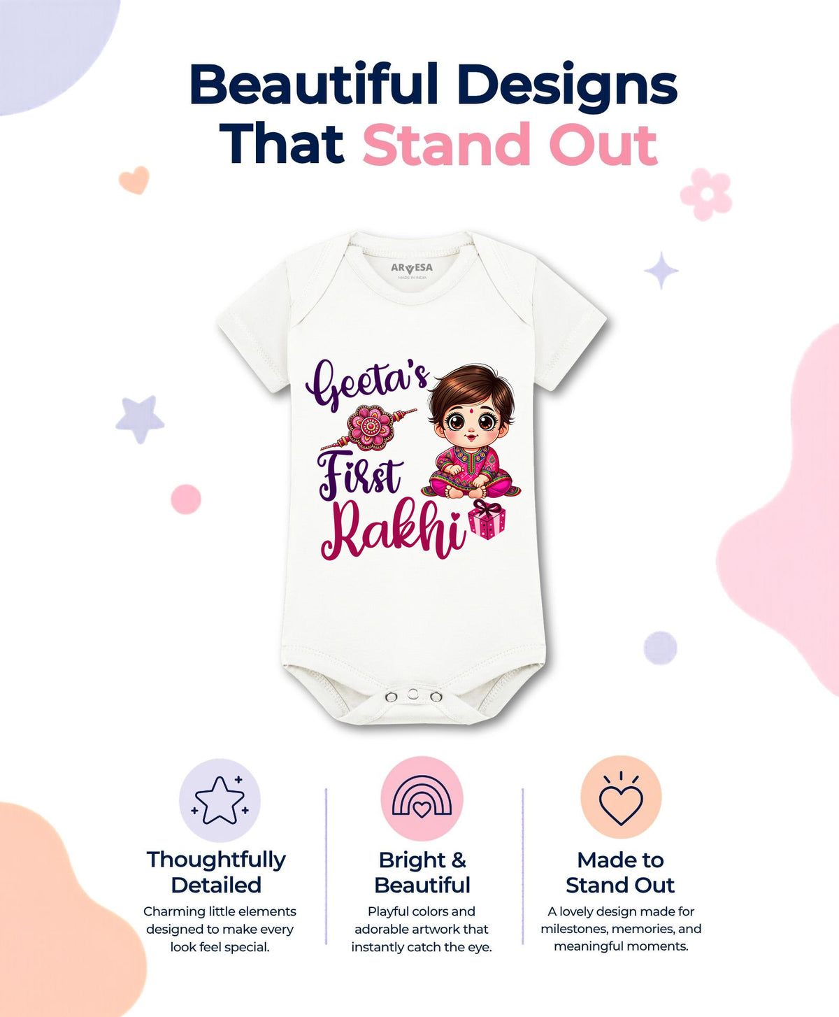 Yes | My First Rakhi - Romper