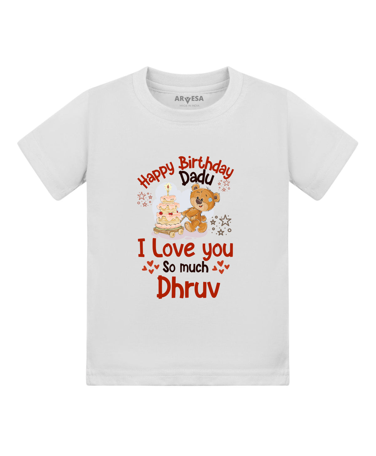 Yes | Happy Birthday Dadu Family Birthday - T-shirt