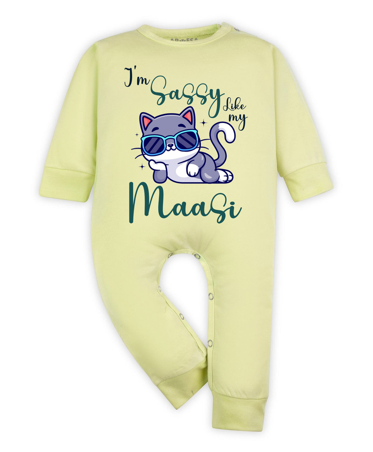 No | I Am Sassy Like My Bua Maasi - Jumpsuit